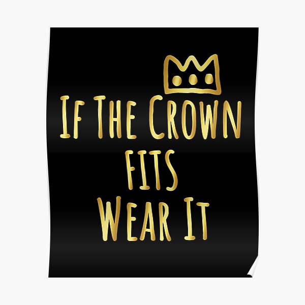 If The Crown Fits Wear It - Ranboo My Beloved  Poster RB2805 product Offical Ranboo Merch