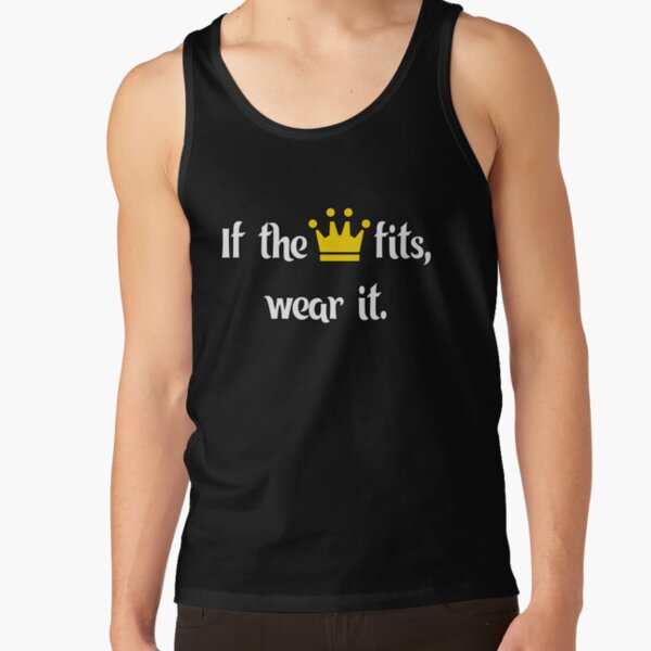 Ranboo Minecraft - If the crown fits 1 Tank Top RB2805 product Offical Ranboo Merch