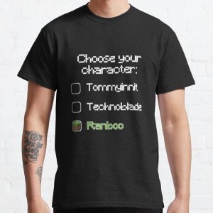 Choose your character - Ranboo (2) Classic T-Shirt RB2805 product Offical Ranboo Merch