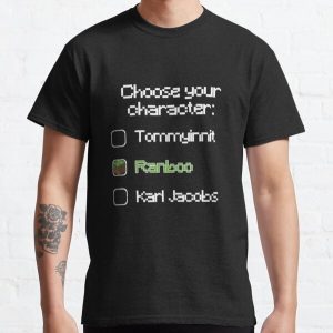 Choose your character - Ranboo Classic T-Shirt RB2805 product Offical Ranboo Merch