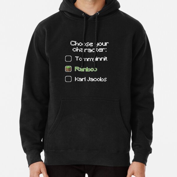 Choose your character - Ranboo Pullover Hoodie RB2805 product Offical Ranboo Merch