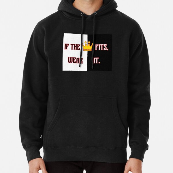 Ranboo Minecraft - If the crown fits 3 Pullover Hoodie RB2805 product Offical Ranboo Merch