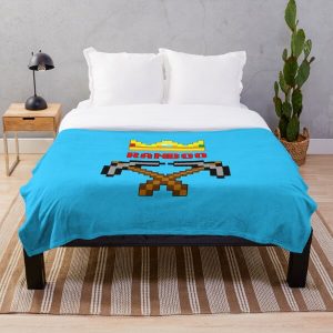 Ranboo Pickaxes Throw Blanket RB2805 product Offical Ranboo Merch