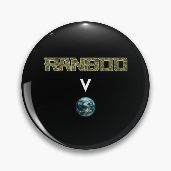 Ranboo above the world - Minecraft Pin RB2805 product Offical Ranboo Merch